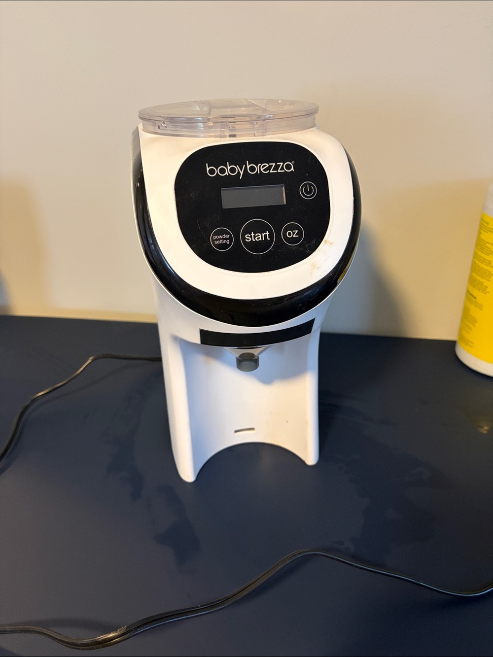babybrezza Formula Pro Baby Bottle Maker — White/Black